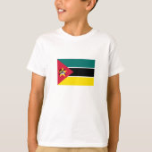 Mozambique vlag t-shirt (Voorkant)