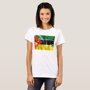 Mozambique vlag t-shirt