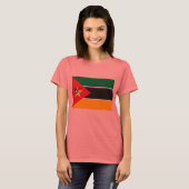 Mozambique Vlag T-shirt (Voorkant volledig)