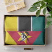 Mozambique vlag tissuepapier (Geschenk)