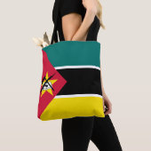 Mozambique vlag tote bag (Dichtbij)