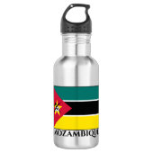 Mozambique vlag waterfles (Voorkant)