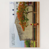 mozambique vlam legpuzzel (Verticaal)