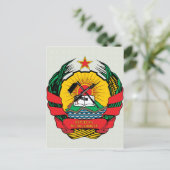 Mozambique wapenstilstand briefkaart (Staand voorkant)