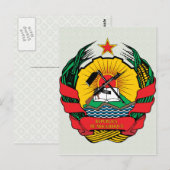 Mozambique wapenstilstand briefkaart (Voorkant / Achterkant)
