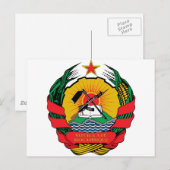 Mozambique wapenstilstand briefkaart (Voorkant / Achterkant)