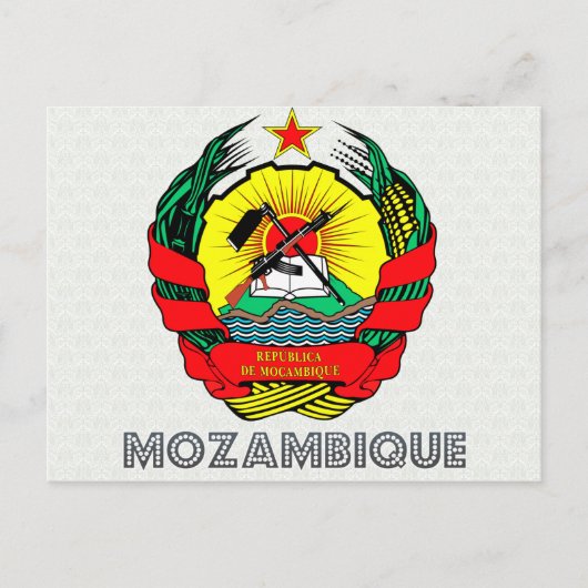 Mozambique wapenstilstand briefkaart (Voorkant)