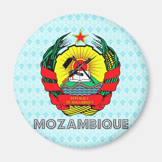 Mozambique wapenstilstand magneet (Voorkant)