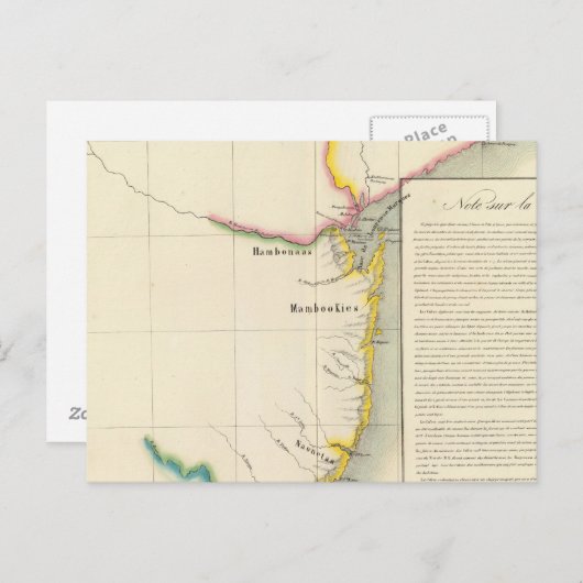 Mozambique, Zuid-Afrika 52 Briefkaart (Voorkant / Achterkant)