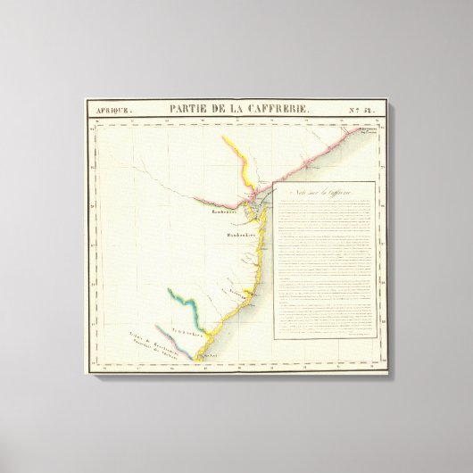 Mozambique, Zuid-Afrika 52 Canvas Afdruk (Voorkant)