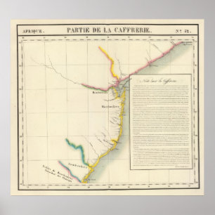 Mozambique, Zuid-Afrika 52 Poster