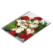 Mozarella Balls Notitieboek (Linkerzijde)