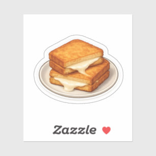 Mozarella bij Carrozza Sticker