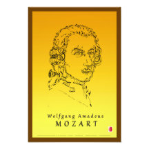 Mozart aan de muziek