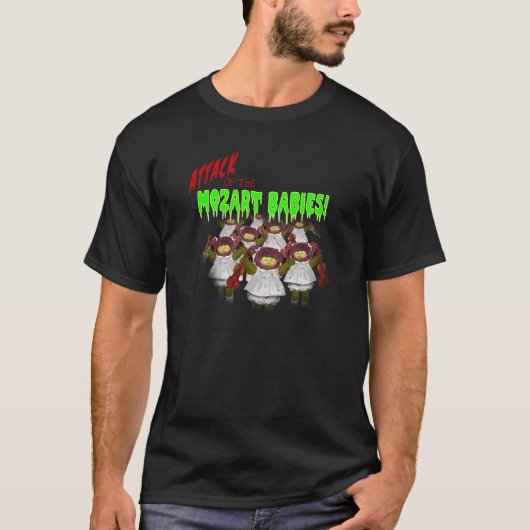 MOZART baby's! T-shirt (Voorkant)
