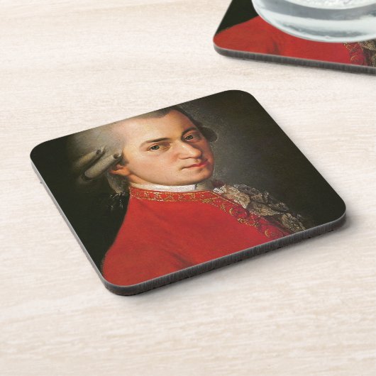 mozart bier onderzetter (Linkerzijde)