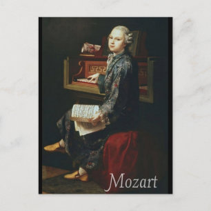 Mozart Briefkaart