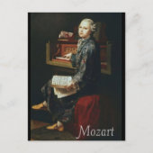 Mozart Briefkaart (Voorkant)