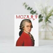 mozART Briefkaart (Staand voorkant)