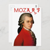 mozART Briefkaart (Voorkant / Achterkant)