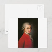 mozart briefkaart (Voorkant / Achterkant)