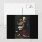 Mozart Briefkaart (Voorkant / Achterkant)
