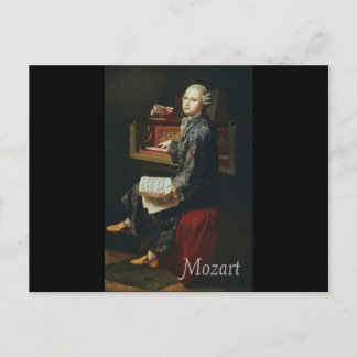 Mozart Briefkaart