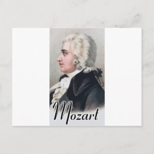 Mozart Briefkaart