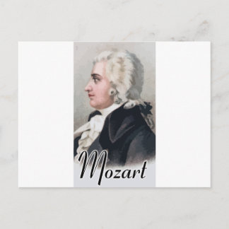 Mozart Briefkaart
