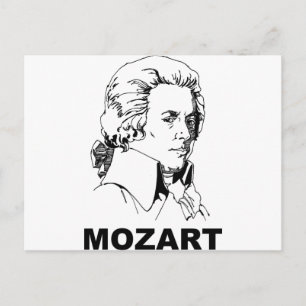 Mozart Briefkaart
