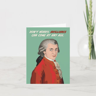 Mozart Brilliance komt elke zondag. Kaart