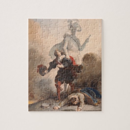 Mozart Don Giovanni Opera  Illustratie Legpuzzel (Verticaal)