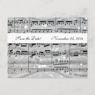 Mozart en Pearls Music slaan de datum op Aankondigingskaart