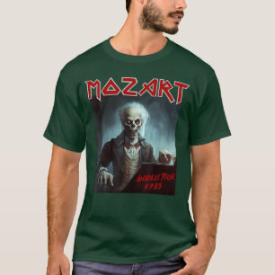 Mozart Grappige HeavyMetal s Vintage Sarcasische M T-shirt