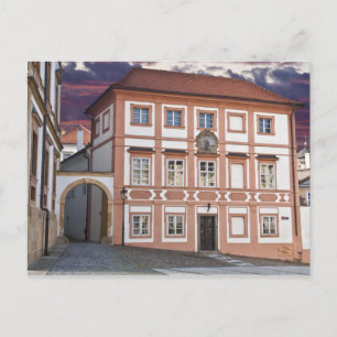 Mozart Huis Praag Briefkaart
