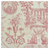 Mozart Huwelijk van Figaro Vintage 1700s Pattern Stof (Close Up)