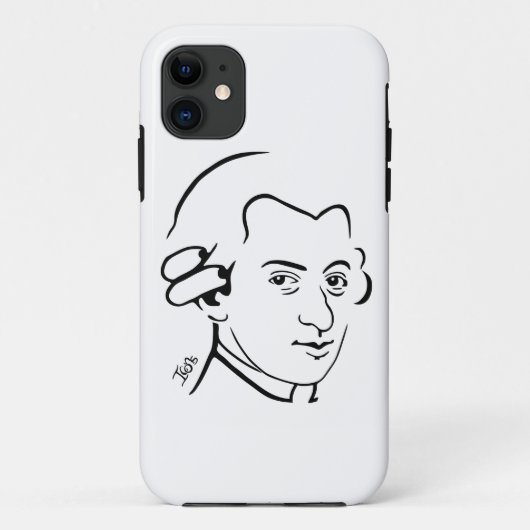 Mozart iPhone 5-Hoesje Case-Mate iPhone Case (Achterkant)