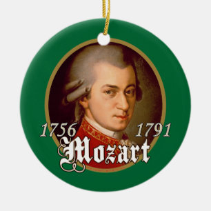 Mozart Keramisch Ornament