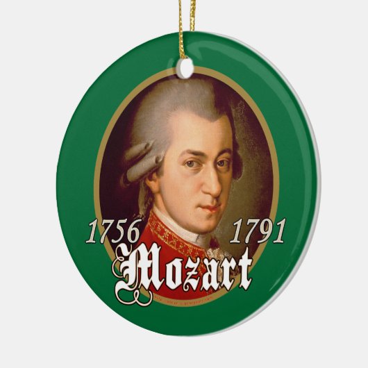 Mozart Keramisch Ornament (Links)
