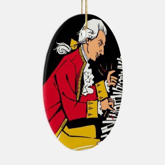 Mozart Keramisch Ornament (Rechts)