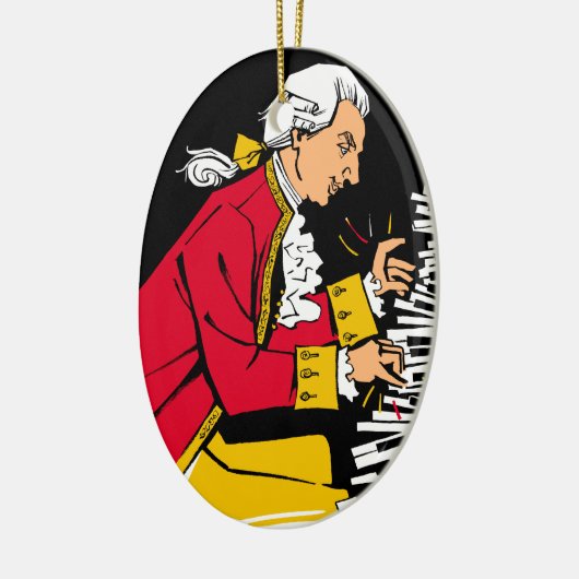 Mozart Keramisch Ornament (Links)