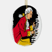 Mozart Keramisch Ornament (Rechts)