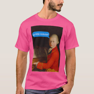 Mozart, kleine rockster t-shirt