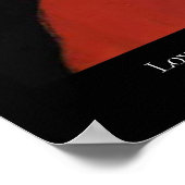 Mozart "Love Love Love Poster" Poster (Hoek)