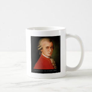 Mozart "Love Love Love" Quote Gifts & Collectibles Koffiemok