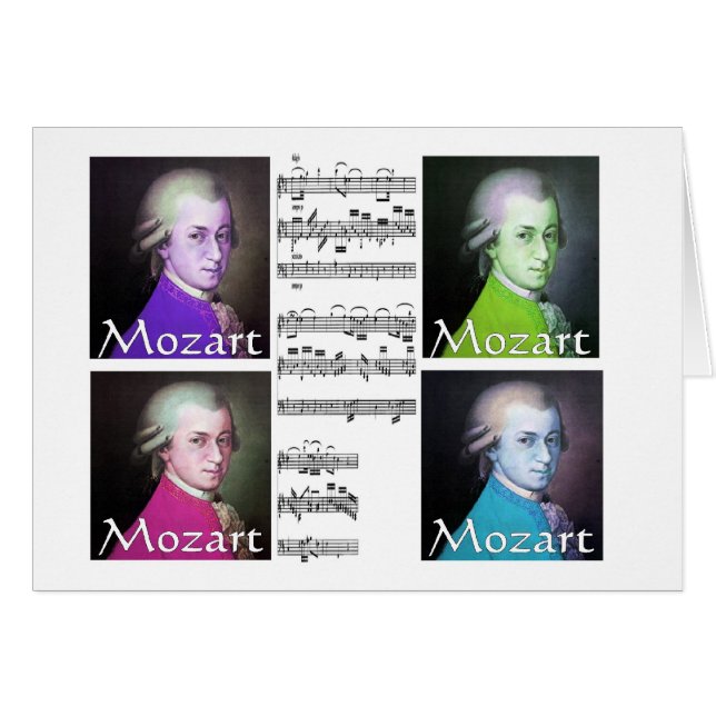 Mozart Lovers Gifts (Voorkant Horizontaal)