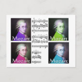 Mozart Lovers Gifts Briefkaart (Voorkant)