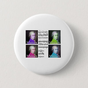 Mozart Lovers Gifts Ronde Button 5,7 Cm