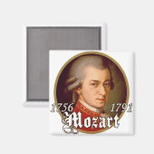 Mozart Magneet (Voorkant / Achterkant)