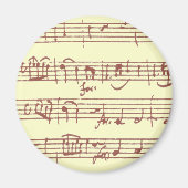 Mozart Magneet 2-1/4" (Voorkant)